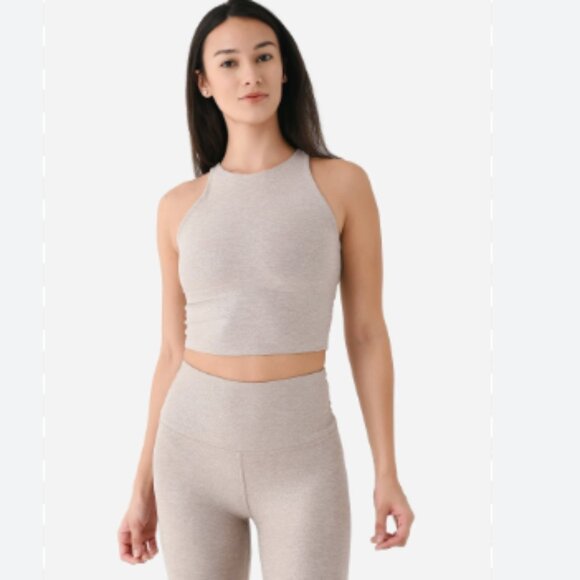 Beyond Yoga SoftShine Refocus Cropped Tank Top - Picture 1 of 7